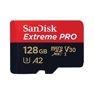 128GB Micro SD Card SANDISK Extreme Pro SDSQXCD-128G-GN6MA (200MB/s.)