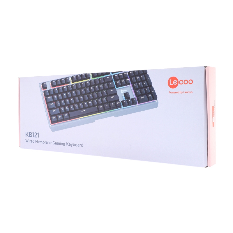 USB Keyboard LECOO (KB121) Black By LENOVO