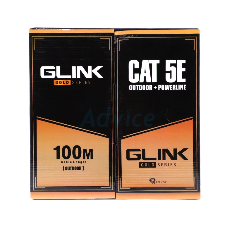 CAT5e UTP Cable (100m/Box) GLINK Outdoor Power Wire (GLG-5003)                  