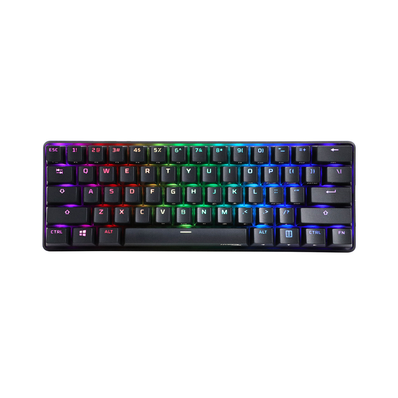 KEYBOARD HYPERX ALLOY ORIGINS 60 /EN (AQUA TACTILE SWITCH คีย์บอร์ด)
