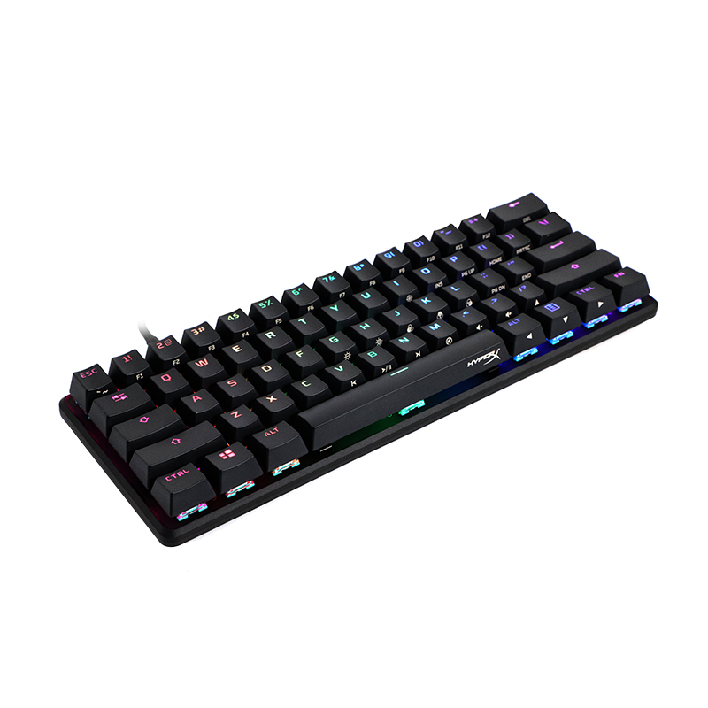 KEYBOARD HYPERX ALLOY ORIGINS 60 /EN (AQUA TACTILE SWITCH คีย์บอร์ด)