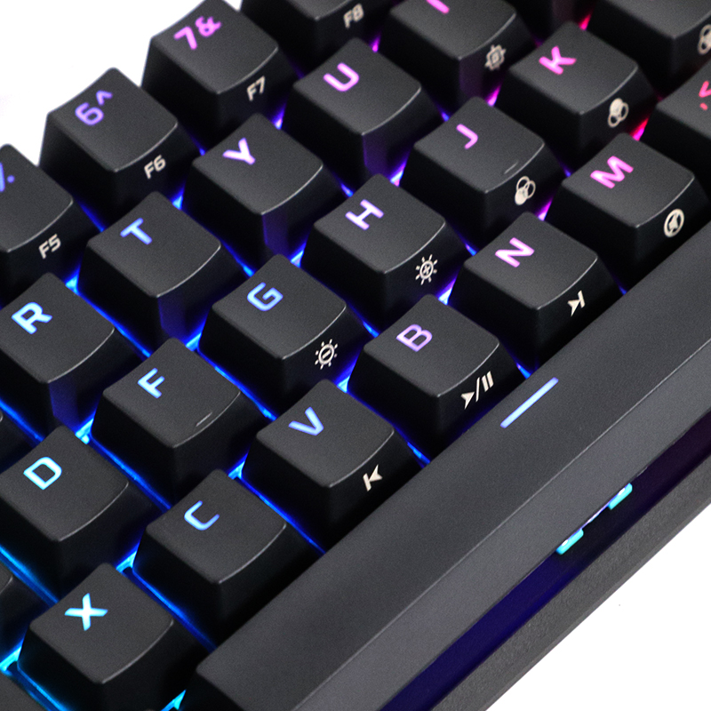 KEYBOARD HYPERX ALLOY ORIGINS 60 /EN (AQUA TACTILE SWITCH คีย์บอร์ด)