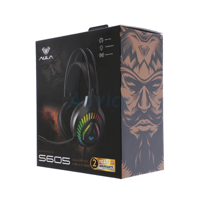HEADSET AULA S605 BLACK (2.1)