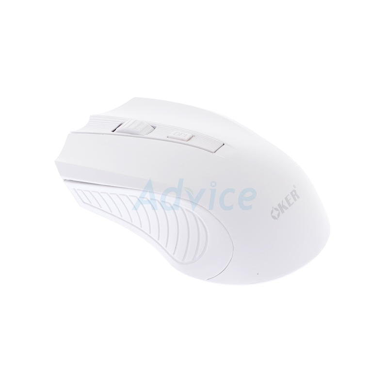 MOUSE WIRELESS OKER M857 WHITE