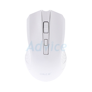MOUSE WIRELESS OKER M857 WHITE