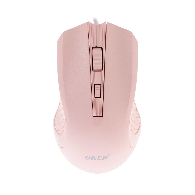 USB MOUSE OKER (M-217) PINK