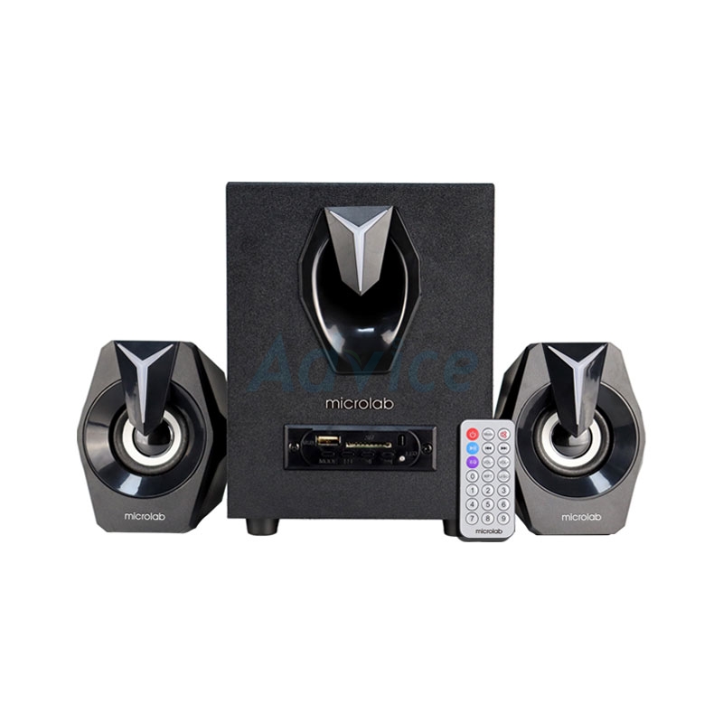 (2.1) ลำโพง MICROLAB (G100) BLUETOOTH BLACK