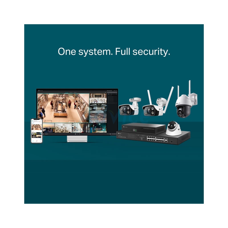 กล้องวงจรปิด 4mm IP Camera VIGI C340