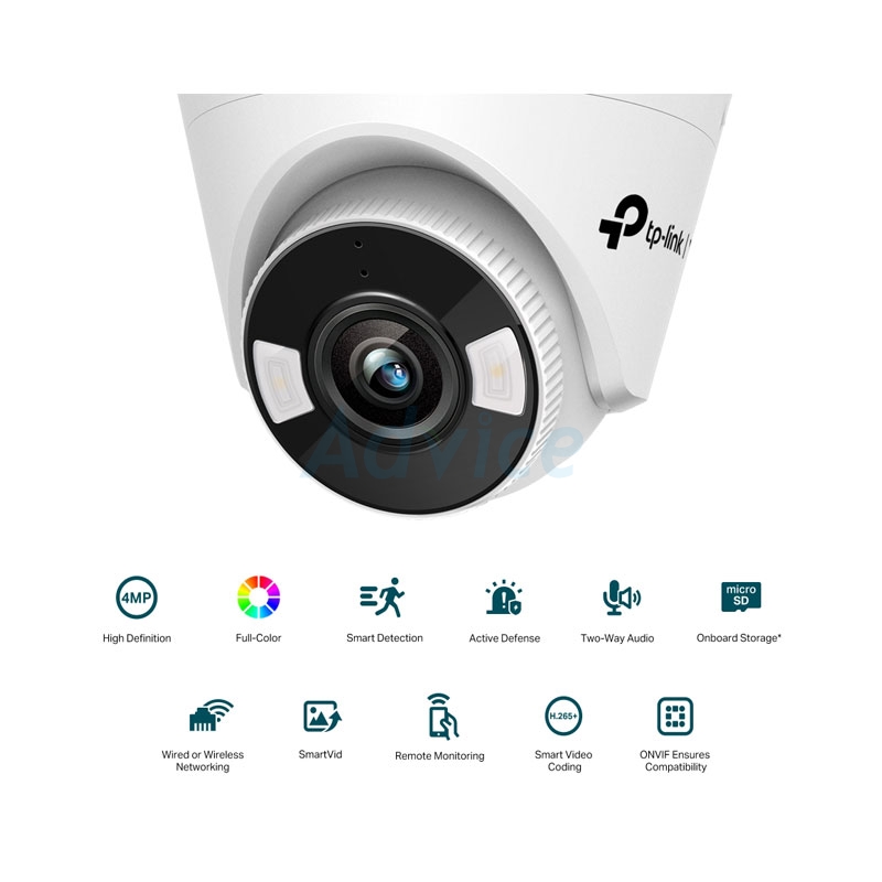 กล้องวงจรปิด 4mm IP Camera VIGI C440-W