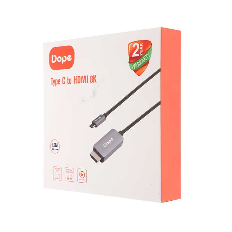 สาย Type-C TO HDMI M/M (1.8M) DOPE DP-6226