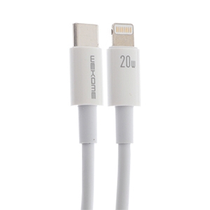 1M Cable Type-C To iPhone WK (WDC-168) White