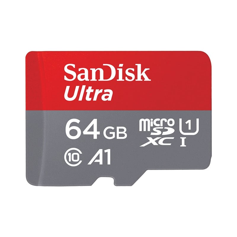 64GB Micro SD Card SANDISK Ultra SDSQUAB-064G-GN6MN (140MB/s,)