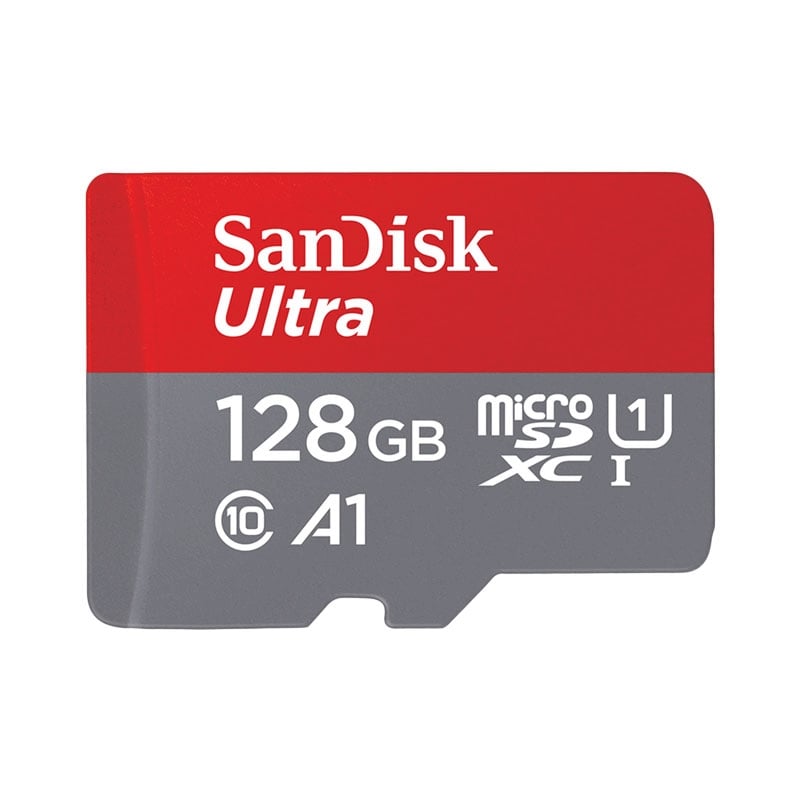128B Micro SD Card SANDISK Ultra SDSQUAB-128G-GN6MN (140MB/s,)