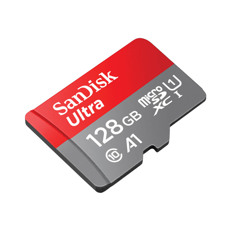 128GB Micro SD Card SANDISK Ultra SDSQUAB-128G-GN6MN (140MB/s.)