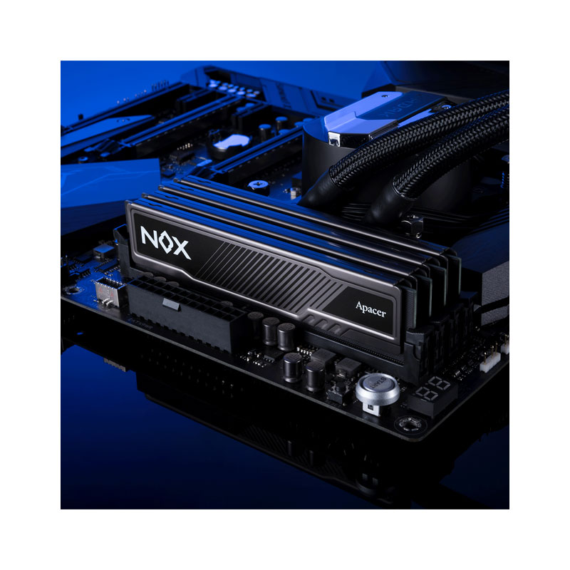 RAM DDR4(3200) 8GB APACER NOX BLACK (AH4U08G32C28YMBAA-1)