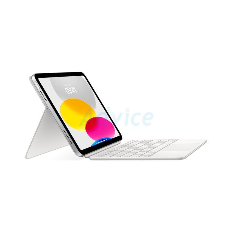 Apple Magic Keyboard Folio for iPad Gen 10,11 (A14,A16) Thai White - (MQDP3TH/A)