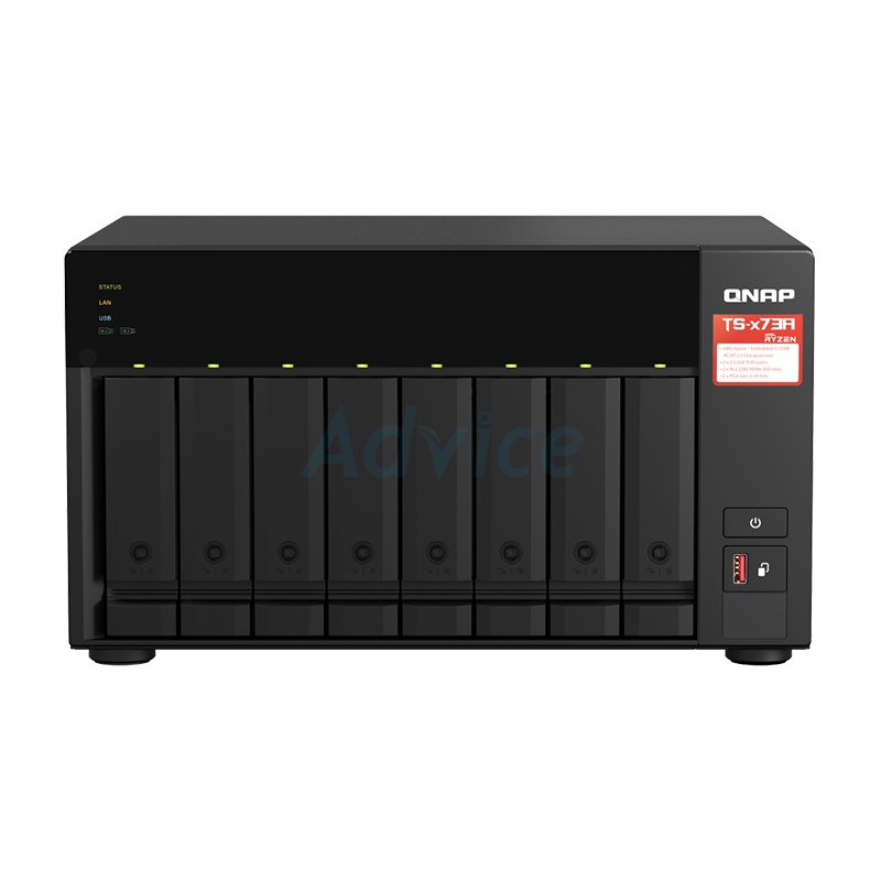 NAS QNAP (TS-873A-8G, Without HDD.)