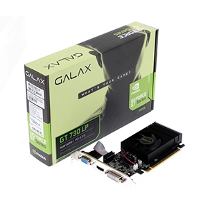 VGA GALAX GEFORCE GT 730 LOW PROFILE - 4GB DDR3