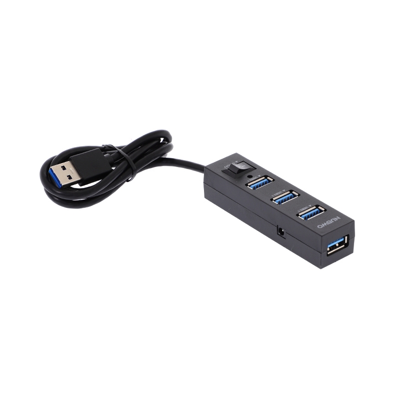4 Port USB HUB v3.1 NUBWO NH-85 (Black)