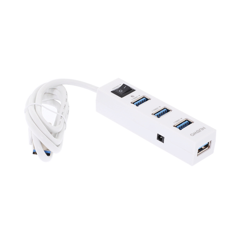 4 Port USB HUB v3.1 NUBWO NH-85 (White)