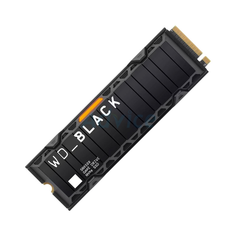 1 TB SSD M.2 PCIe 4.0 WD BLACK SN850X (WDS100T2XHE) HEATSINK NVMe M.2 2280