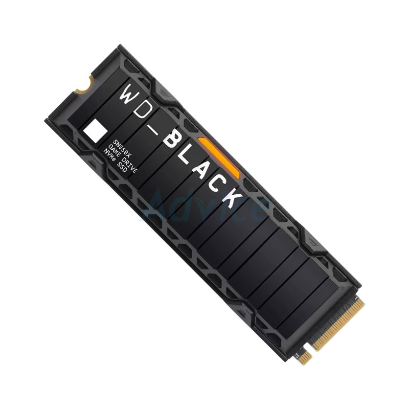1 TB SSD M.2 PCIe 4.0 WD BLACK SN850X (WDS100T2XHE) HEATSINK NVMe M.2 2280