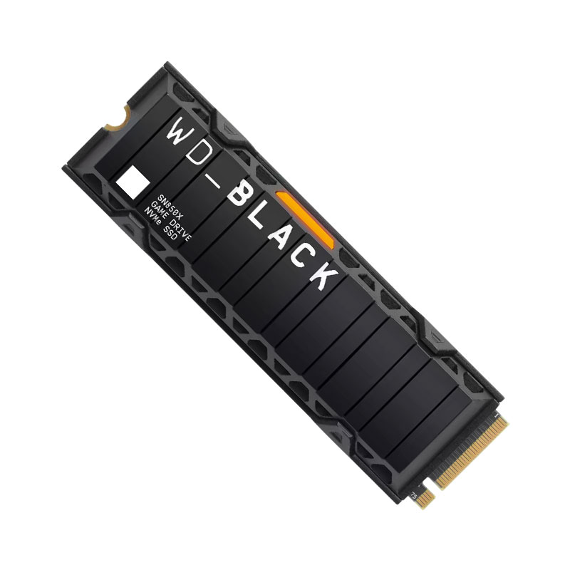 1 TB SSD M.2 PCIe 4.0 WD BLACK SN850X (WDS100T2XHE) HEATSINK NVMe M.2 2280