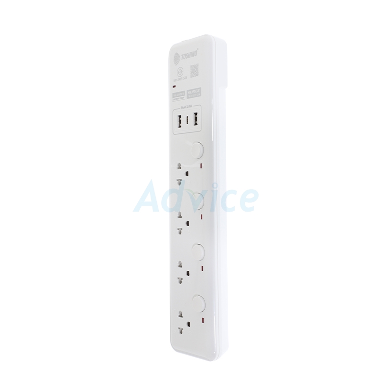 Power Bar TOSHINO WY-43 (3M) White