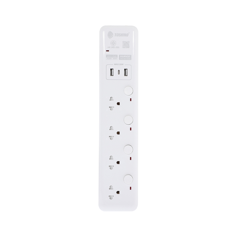 Power Bar TOSHINO WY-43 3M White
