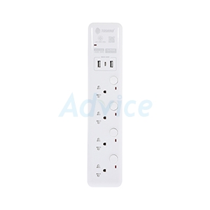 Power Bar TOSHINO WY-43 (3M) White