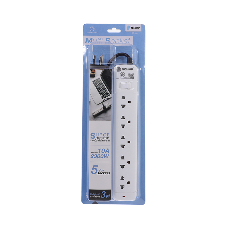 Power Bar TOSHINO SO-53 3M White