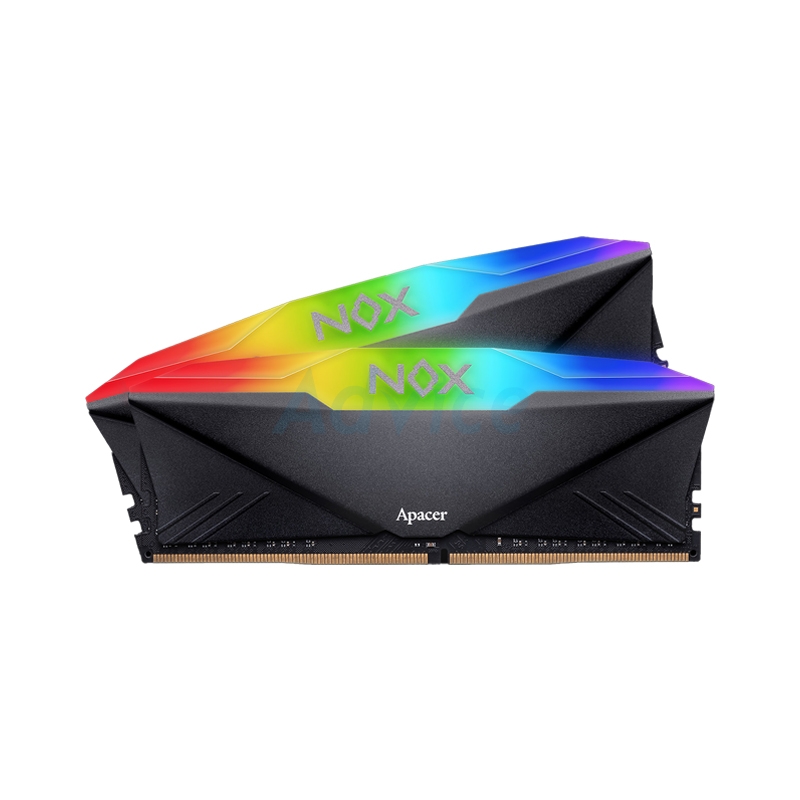 RAM DDR4(3200) 32GB (16GBX2) APACER NOX RGB BLACK