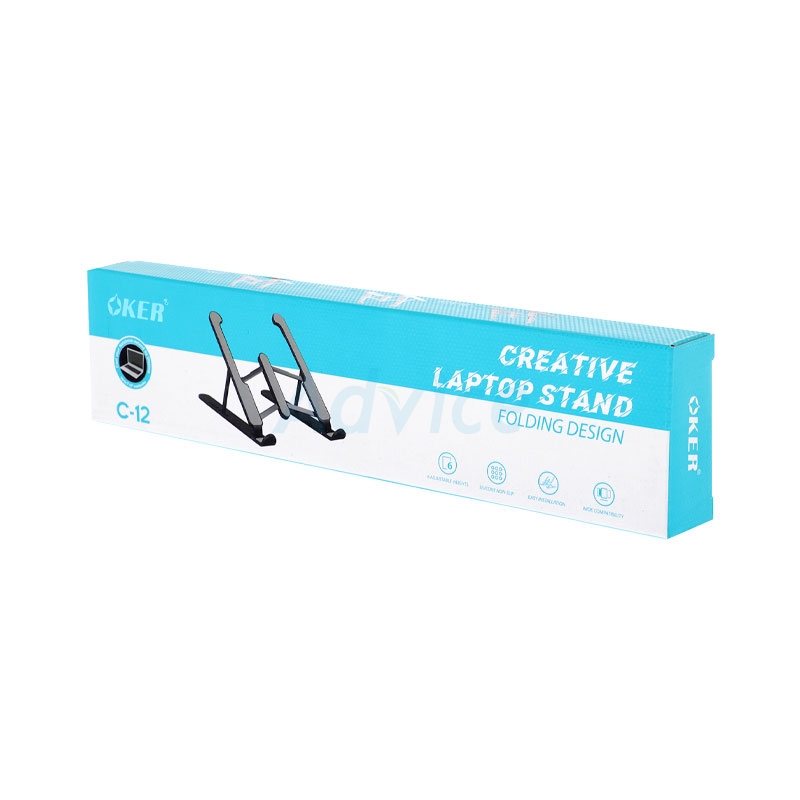Laptop stand OKER (C-12) Black