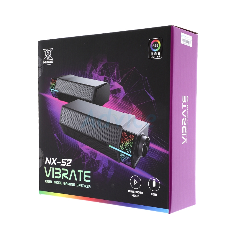 SPK (2.0) Bluetooth+AUX NUBWO (VIBRATE-NXS2)                                    