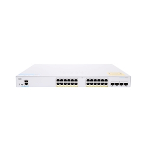 Gigabit Switching Hub 24 Port CISCO CBS250-24FP-4G-EU (17,24 POE,+4 SFP)