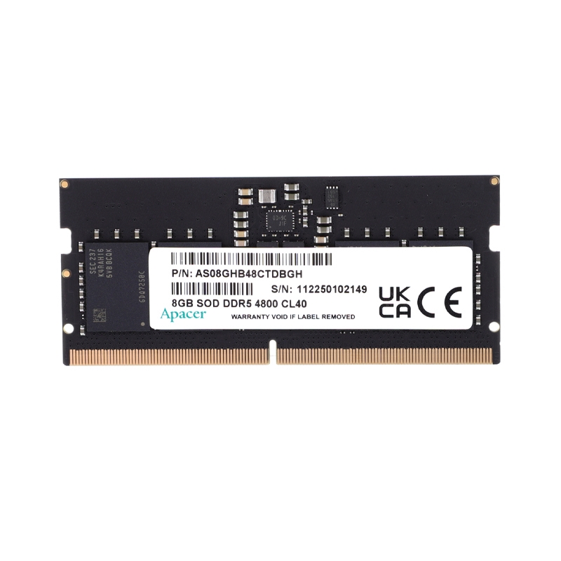 RAM DDR5(4800, NB) 8GB APACER (FS.08G2A.RTH)