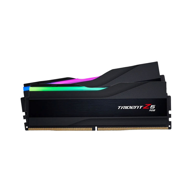 RAM DDR5(5600) 32GB (16GBX2) G.SKILL TRIDENT Z5 RGB BLACK  (F5-5600J3636C16GX2-TZ5RK)