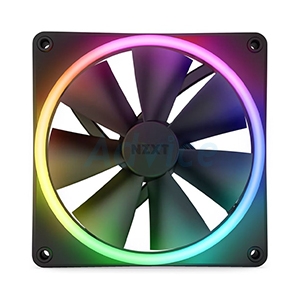 FAN CASE 14CM NZXT F140 RGB DUO BLACK (RF-D14SF-B1)