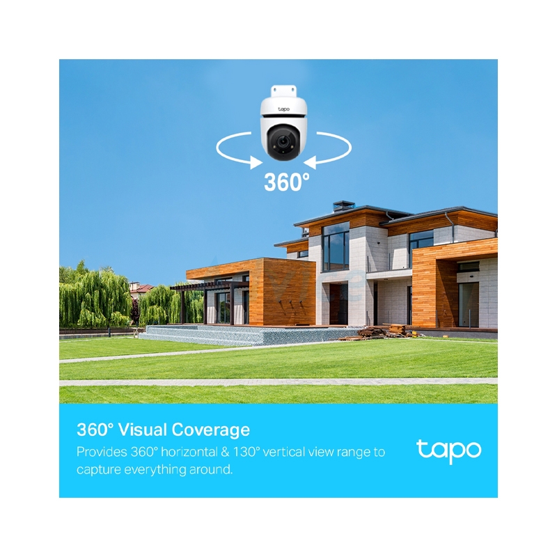 กล้องไร้สาย Smart Camera (2.0MP) TP-LINK TAPO C500 Outdoor