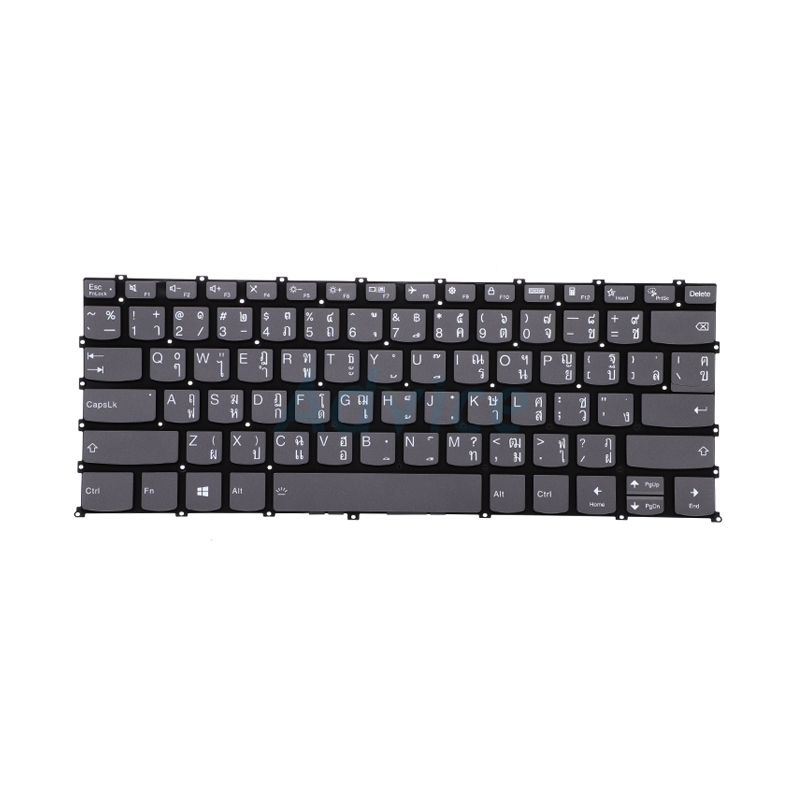 Keyboard LENOVO IdeaPad 5 14IIL05 Backlit (Black) 'PowerMax' (สกรีนไทย-อังกฤษ)