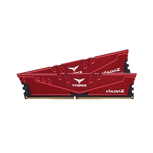 RAM DDR4(3200) 16GB (8GBX2) TEAM VULCAN Z RED (TLZRD416G3200HC16CDC01)