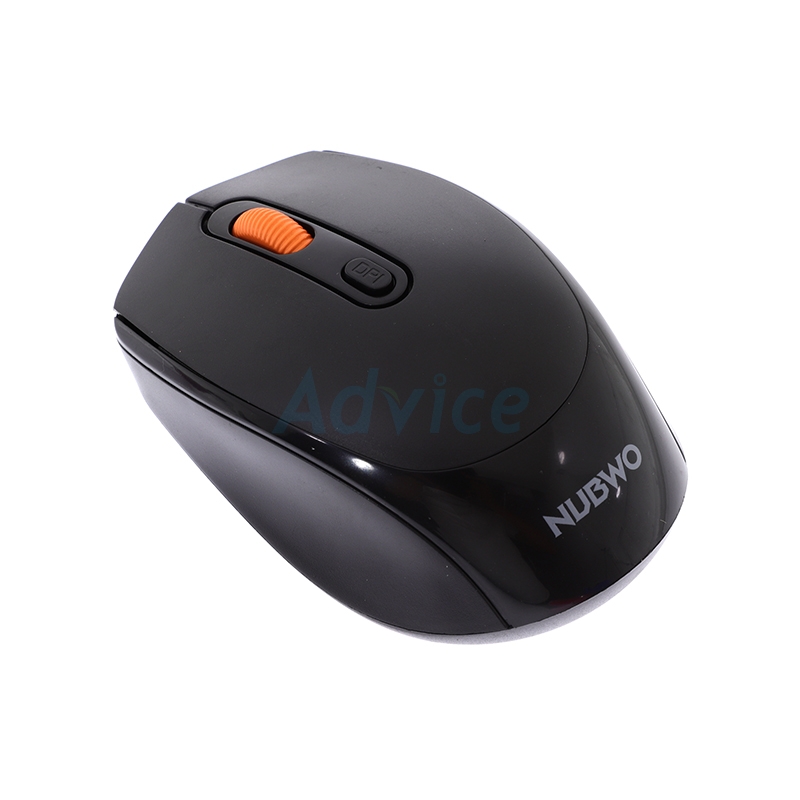 MOUSE WIRELESS NUBWO NMB032 BLACK