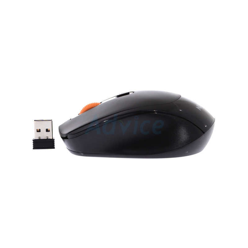 MOUSE WIRELESS NUBWO NMB032 BLACK