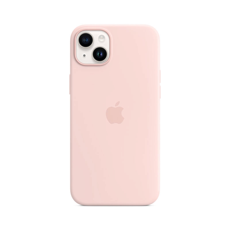iPhone 14 Plus Silicone Case with MagSafe - Chalk Pink (MPT73FE/A)