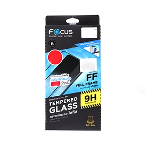 Focus ฟิล์มกระจกกันรอยแบบเต็มจอ iPhone 14 Pro Black
