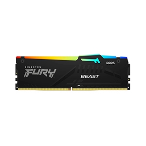 RAM DDR5(4800) 16GB KINGSTON FURY BEAST RGB (KF548C38BBA-16)