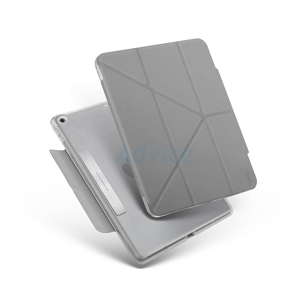 Case iPad Gen 8/9th 10.2" UNIQ Camden Antimicrobial - Fossil Grey