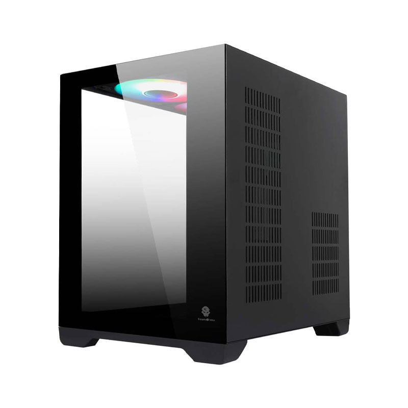 mATX CASE (NP) TSUNAMI MINI VISION KK GAMING BLACK