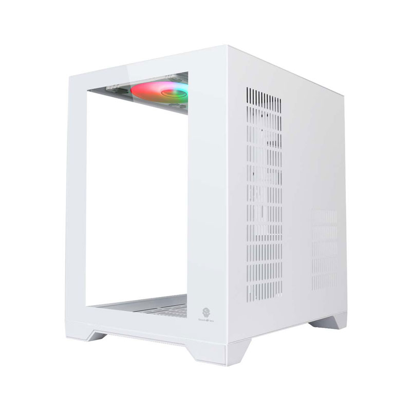 mATX CASE (NP) TSUNAMI MINI VISION WW GAMING WHITE
