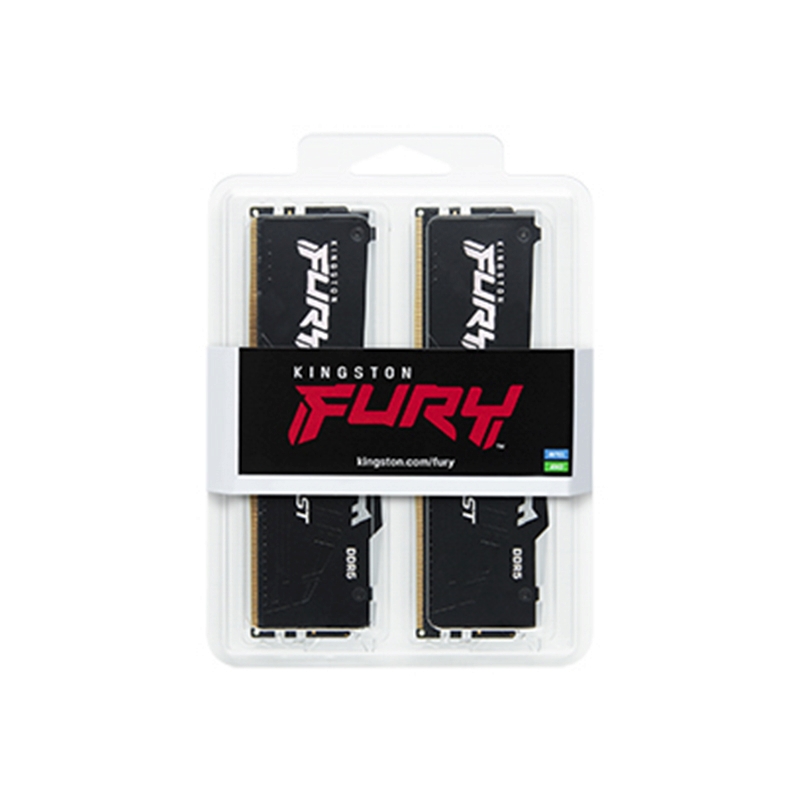 RAM DDR5(6000) 16GB (8GBX2) KINGSTON FURY BEAST RGB (KF560C40BBAK2-16)